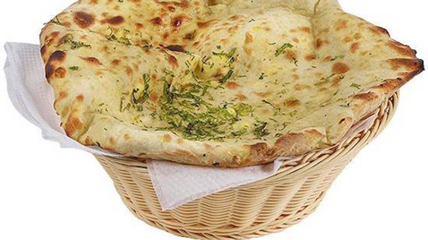 Cheese and Garlic Naan