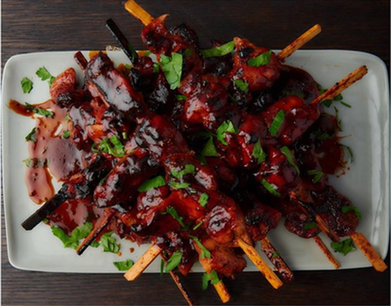 Comeback Chicken Cocktail Skewers