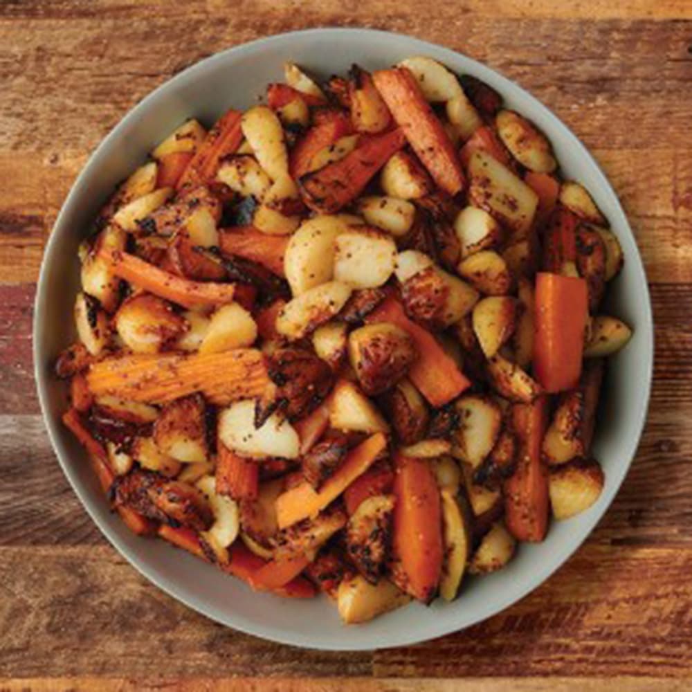 Honey 'n Mustard Baked Vegetables