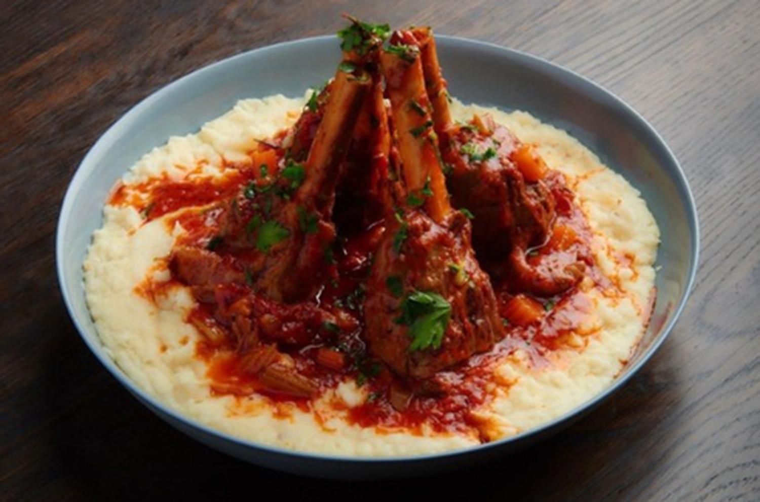The Naked Chef’s Lamb Shanks