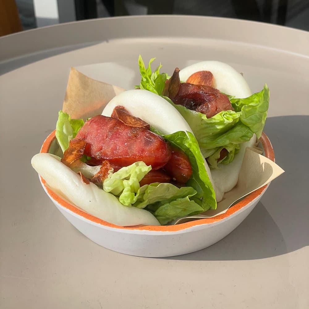 Taiwanese Sausage Bao