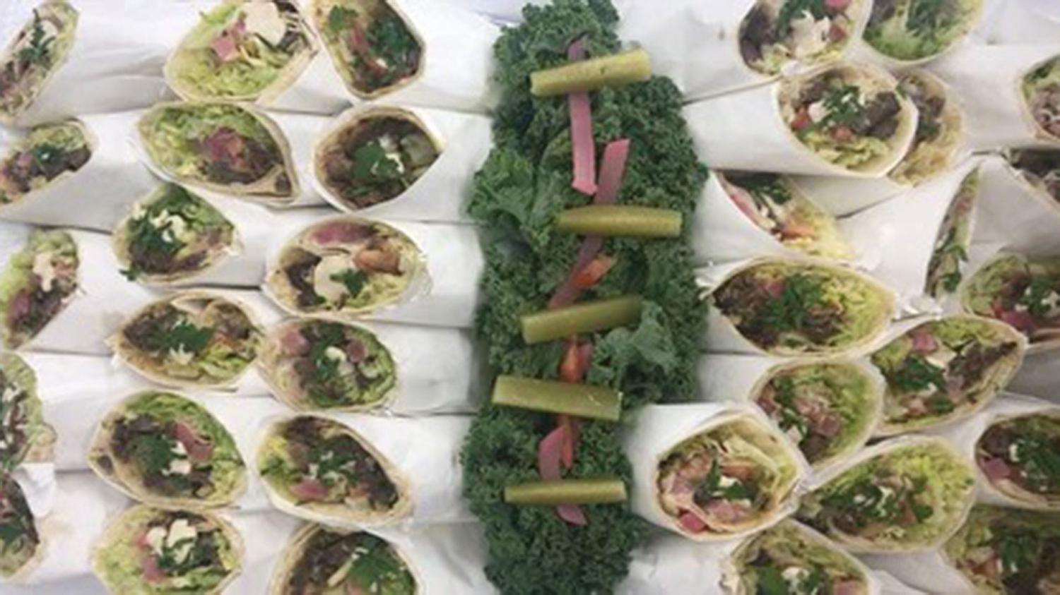 Beef Shawarma Wrap