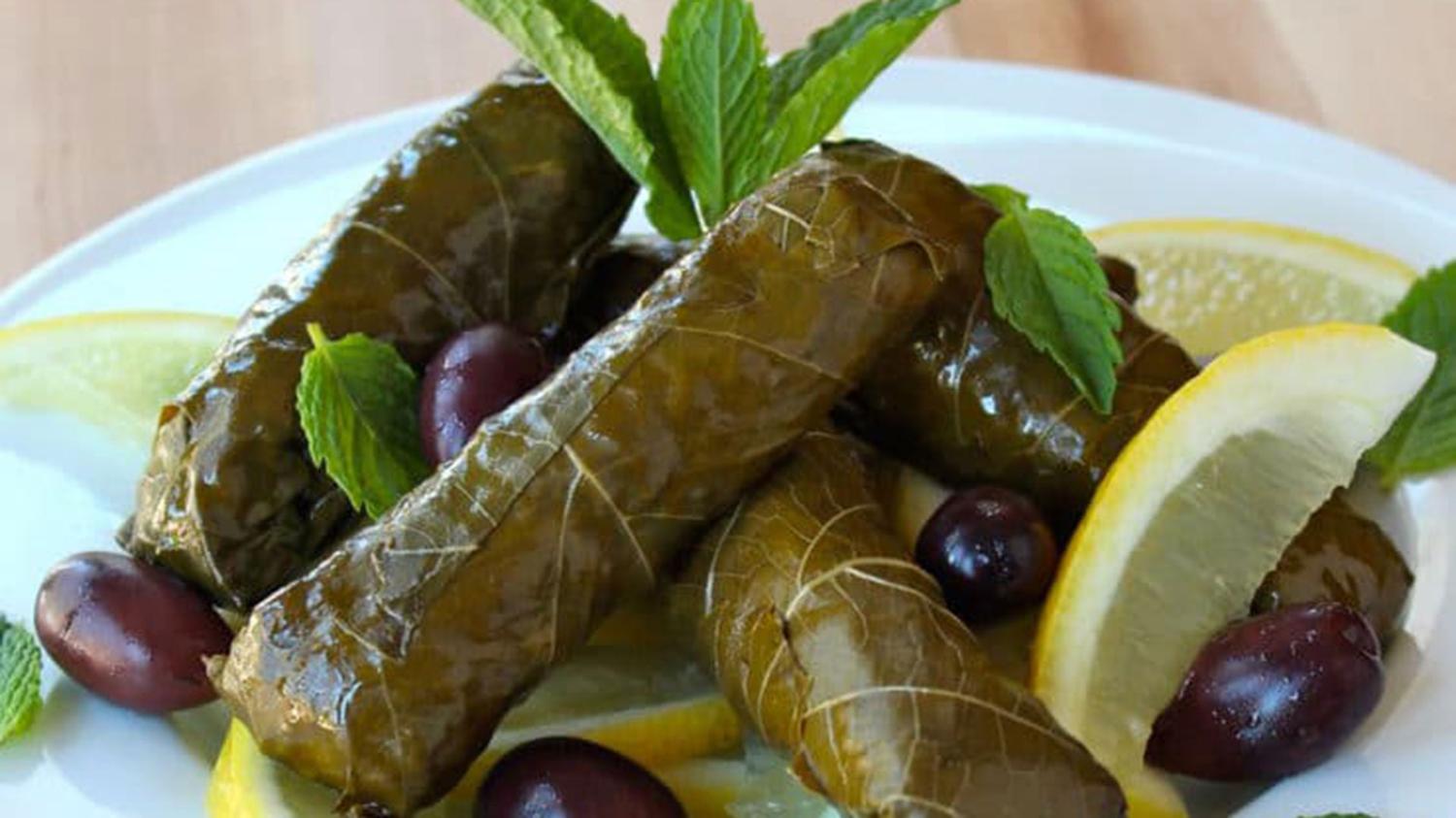 Vegetarian Vine Leaf Roll