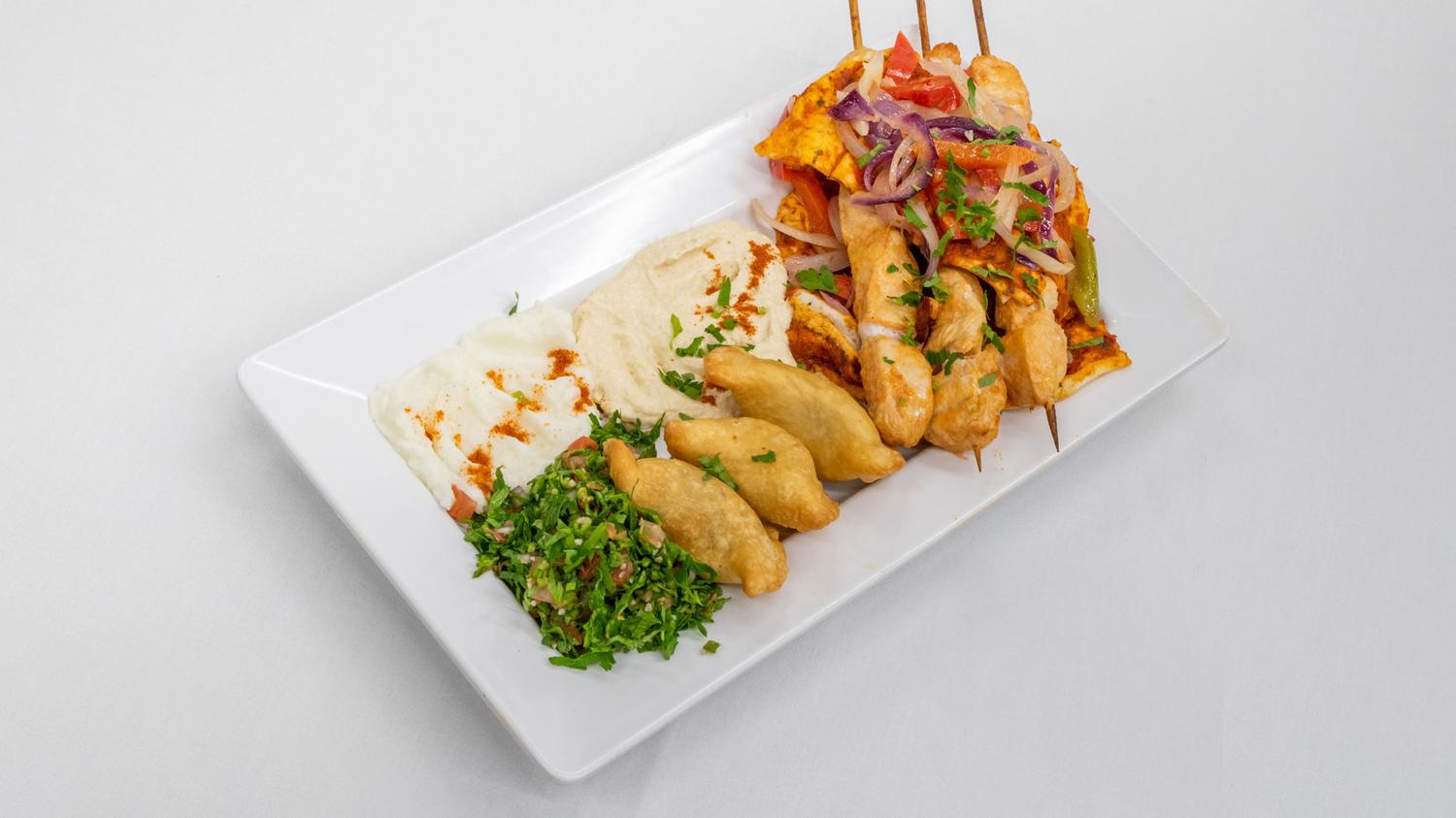 Chicken Skewers Platter