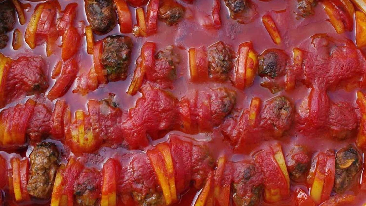 Kafta & Potato Tray