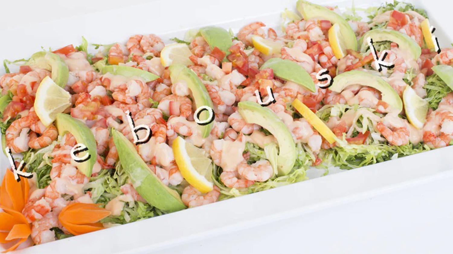 Prawn & Avocado Salad