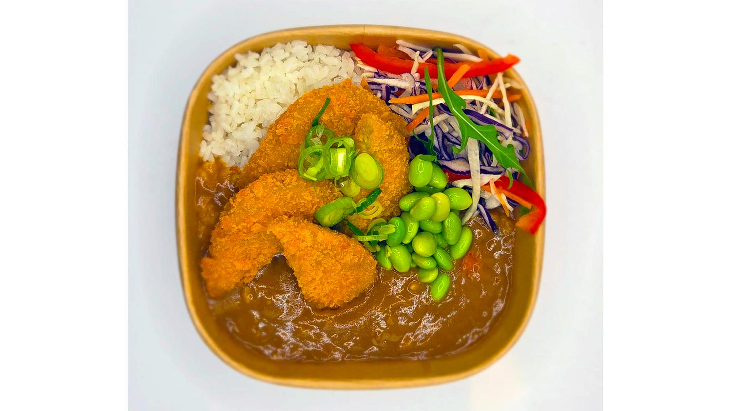 Pumpkin Korroke Katsu Curry