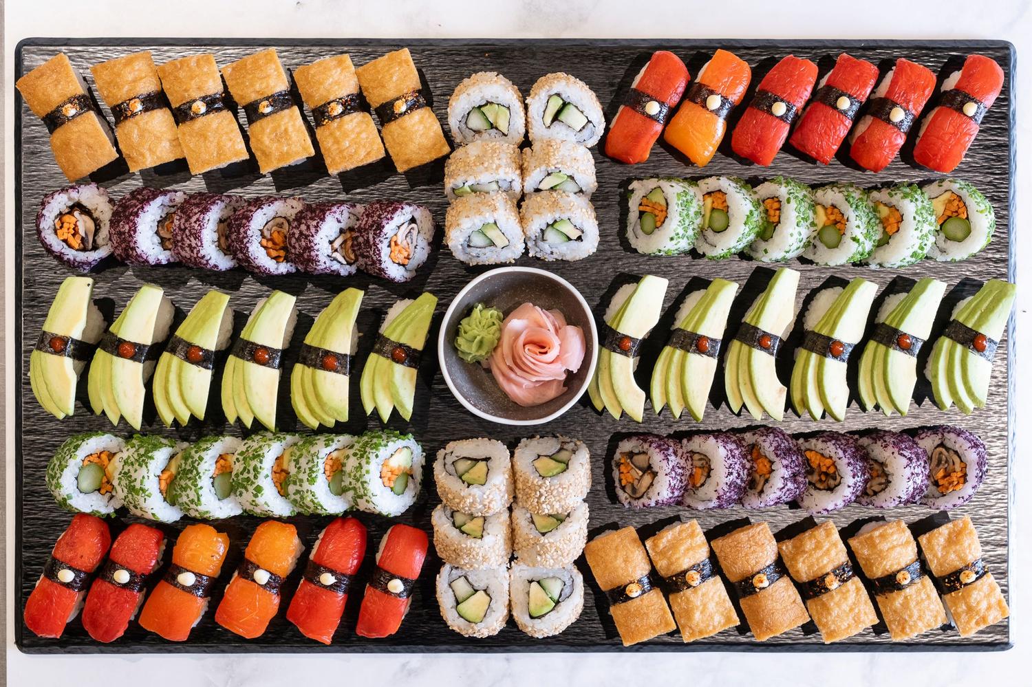 Vegan Sushi Platter