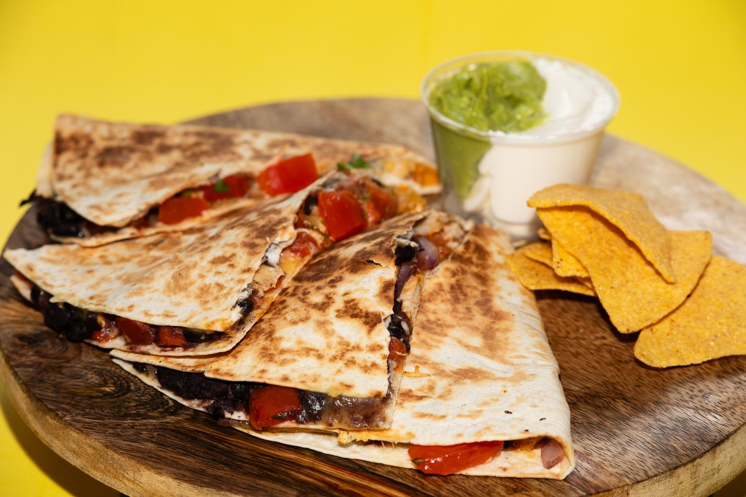 Roasted Vegetable Quesadilla