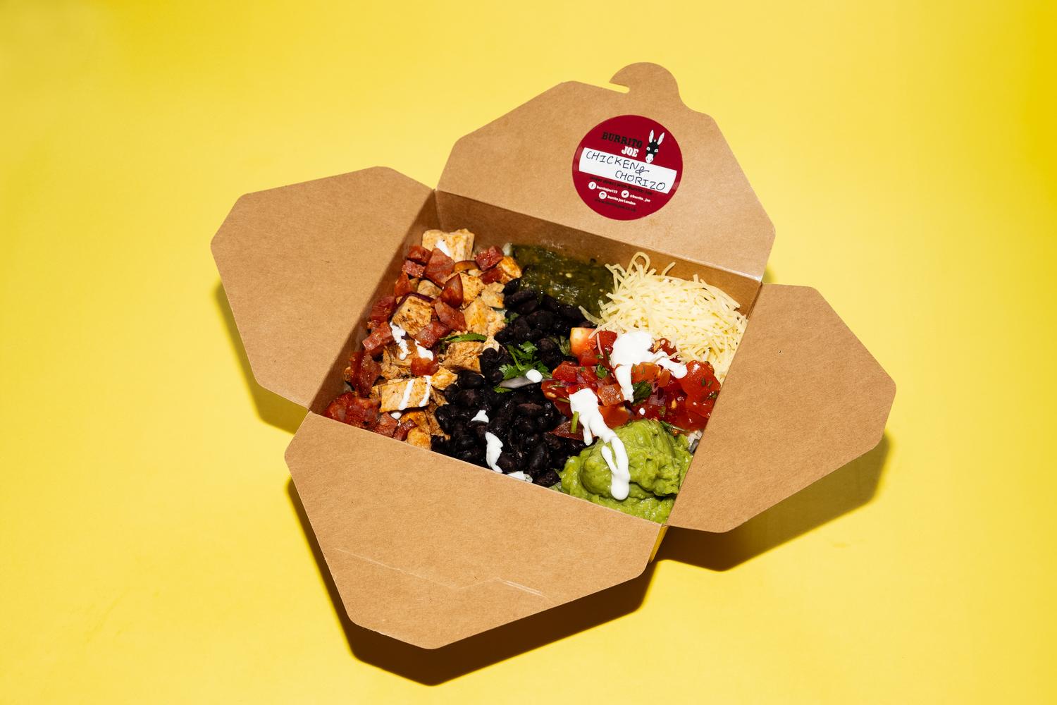 Naked Chicken and Chorizo Box