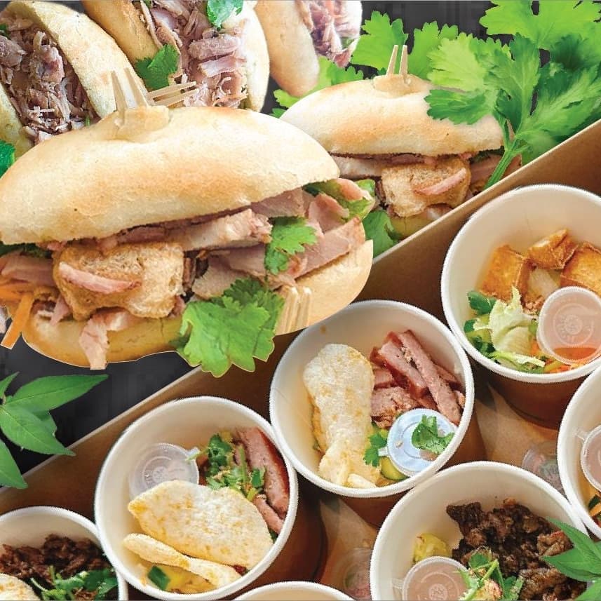Mini Bowls and Mini Banh Mi Box