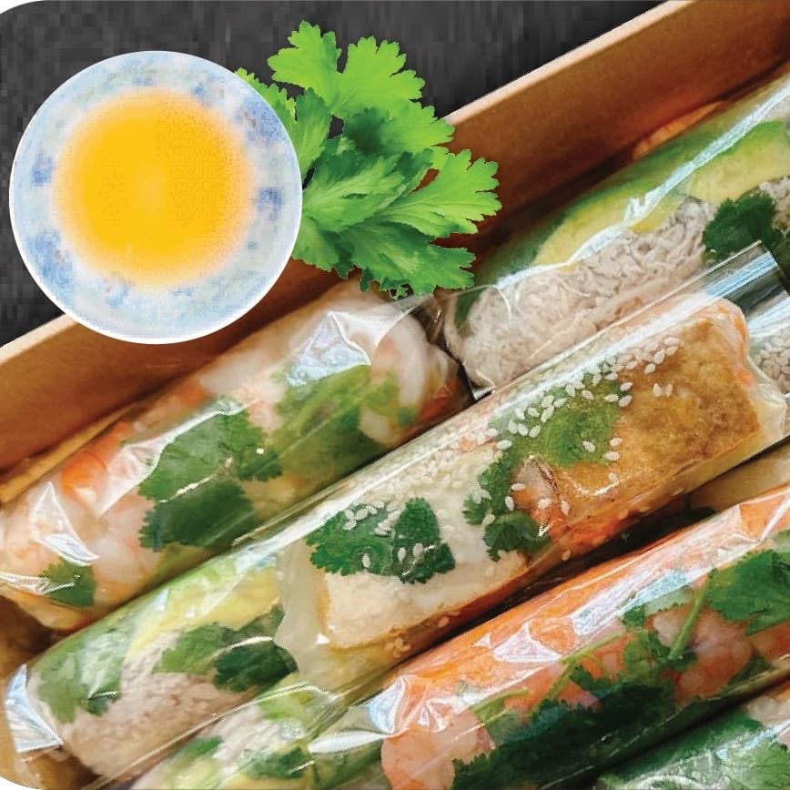 Mini Rice Paper Roll Box