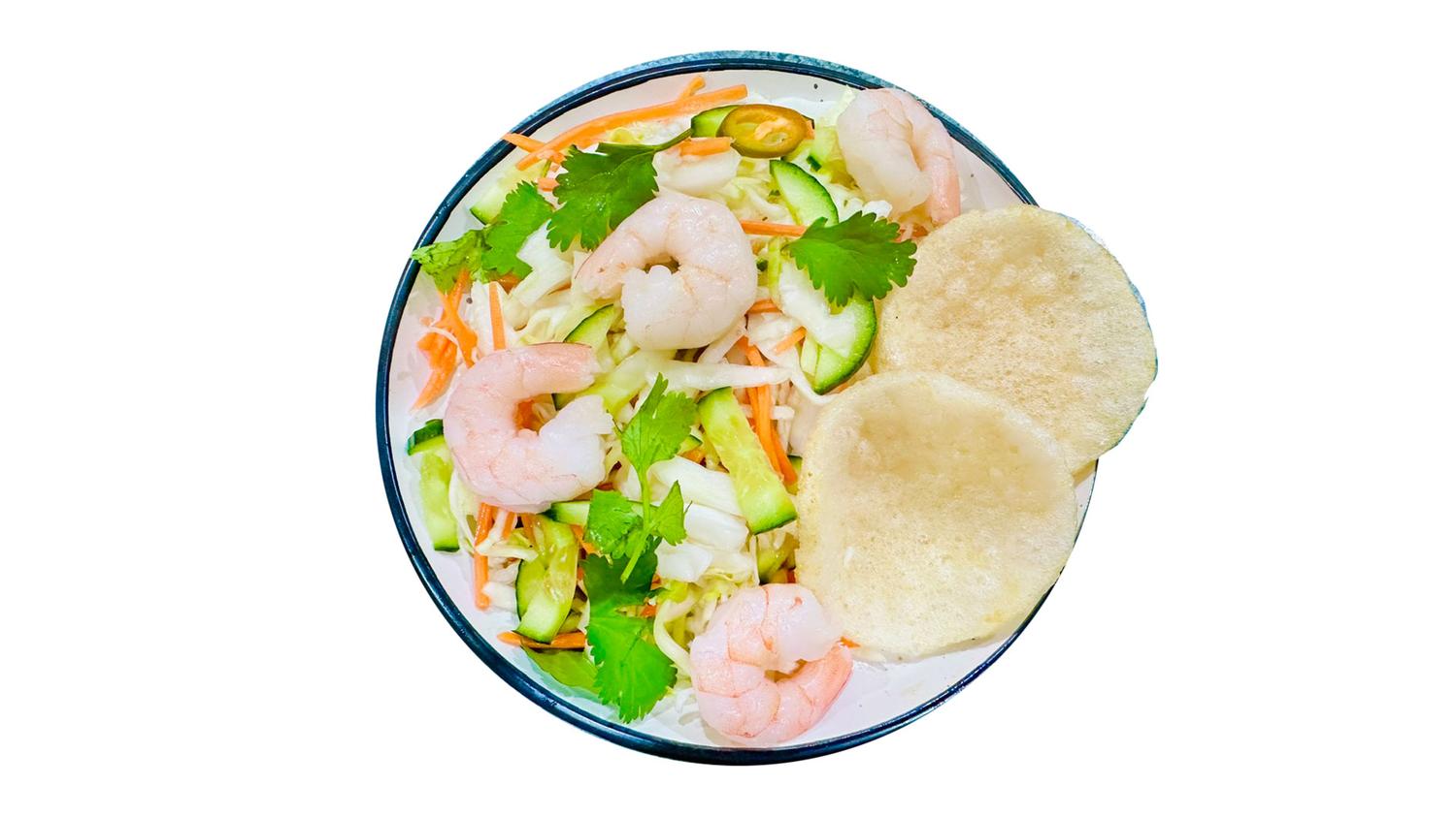 Viet Salad Poached Chicken Breast