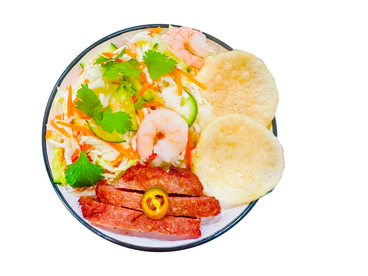 Viet Salad Pork and Prawn