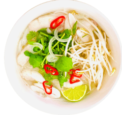 Poached Chicken Pho