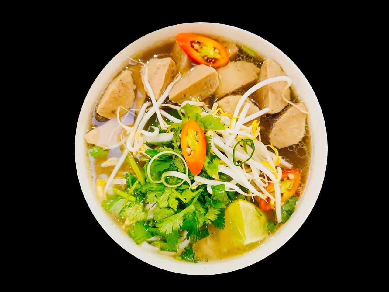 Beef and Beef ball Pho