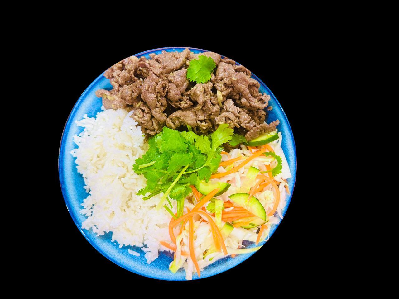 Lemongrass Beef Rice