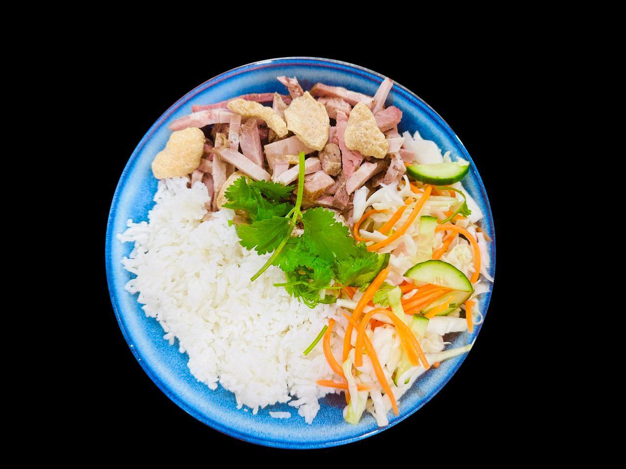 Roast Pork and Crackling Rice