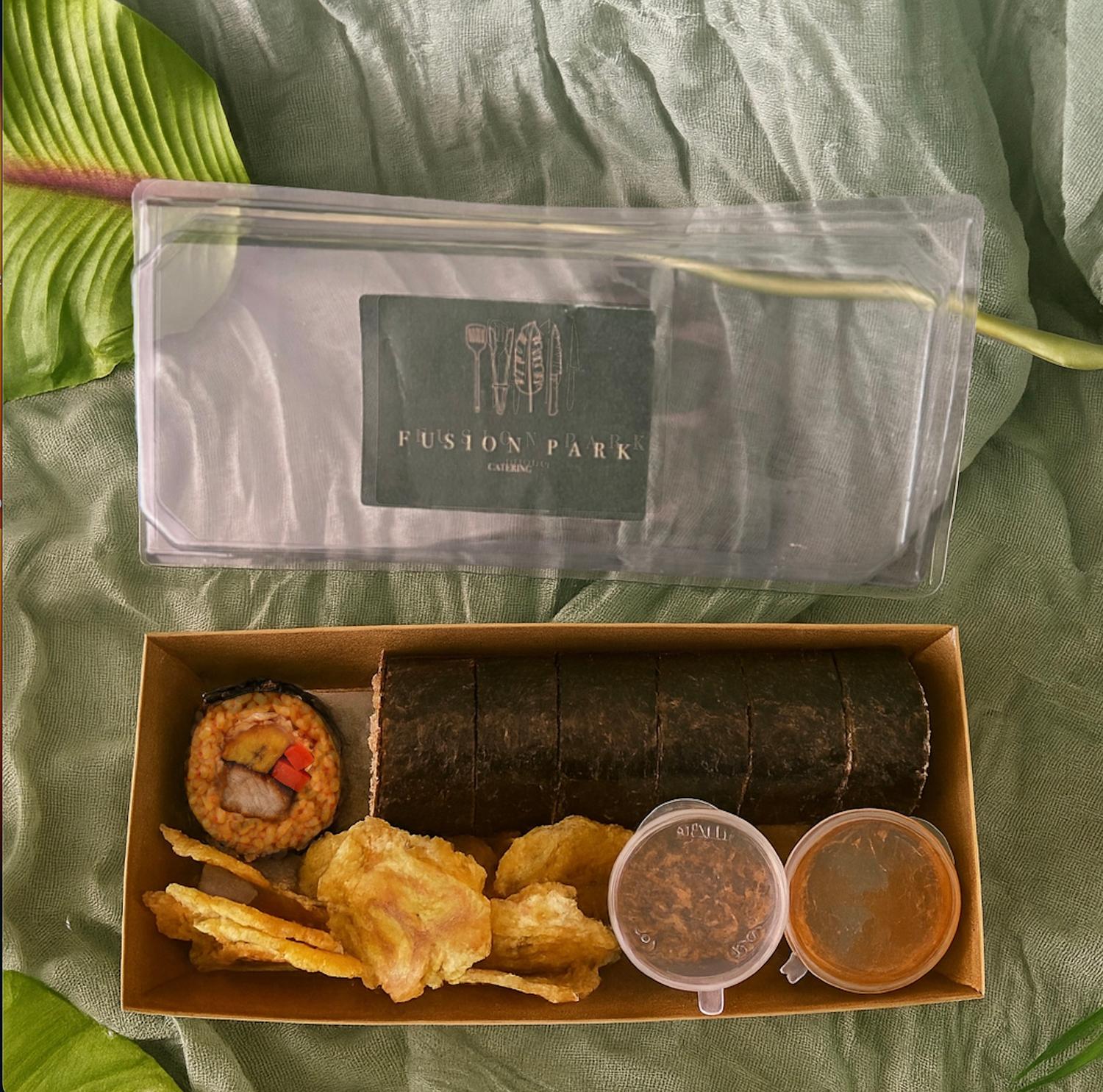 Jerk Chicken Maki Roll