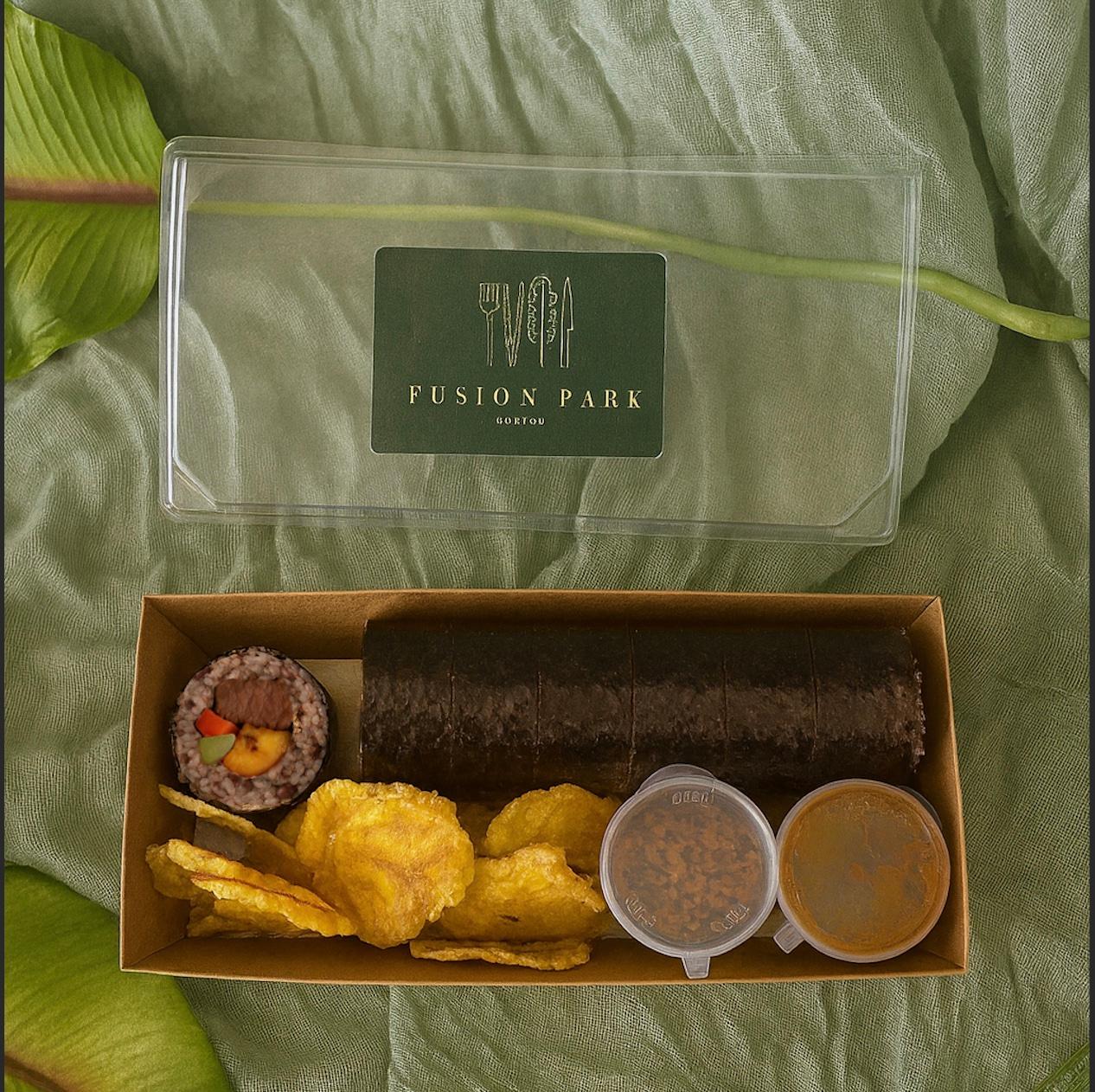 Steak & Plantain Maki Roll