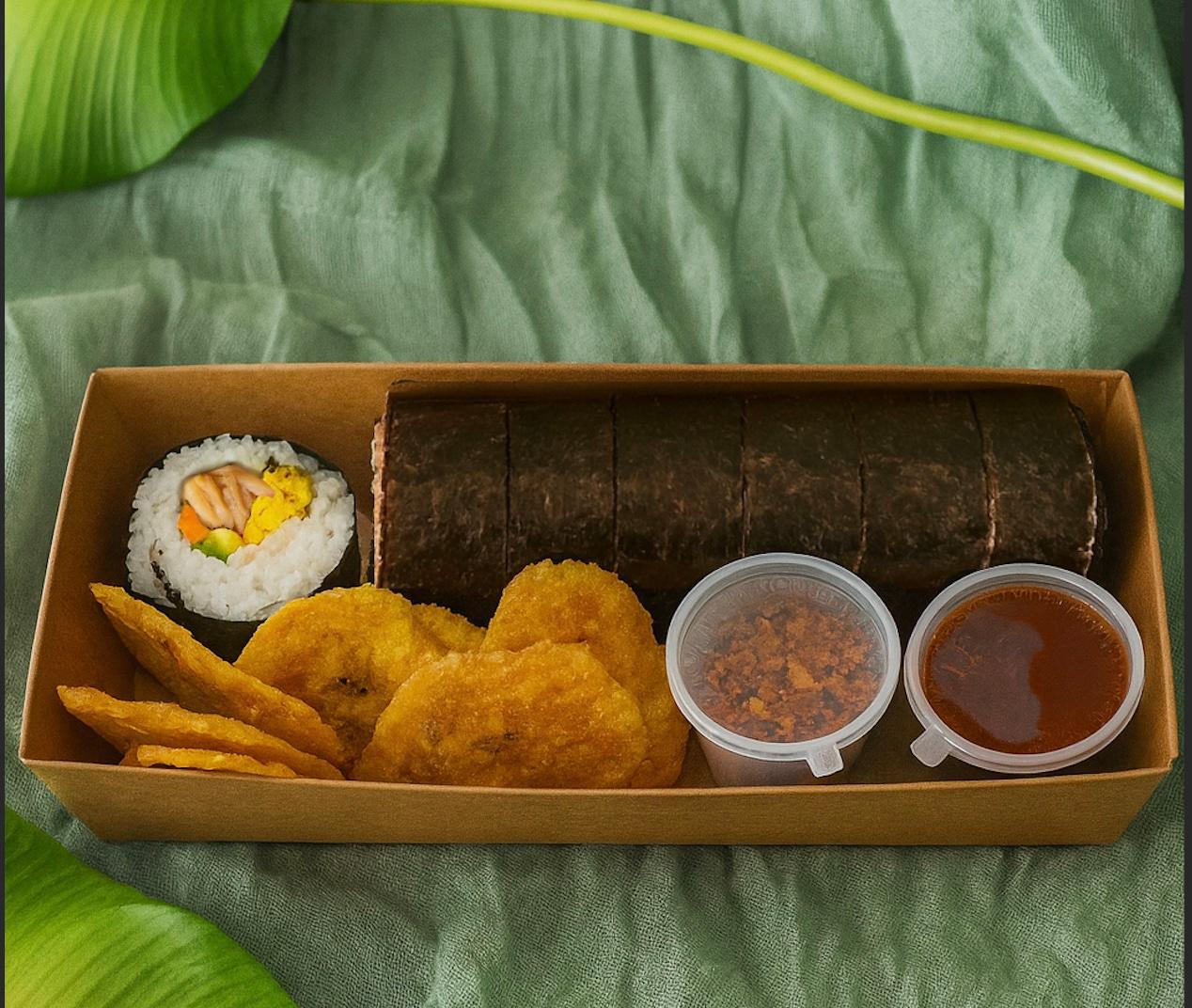 Ackee & Saltfish Maki Roll