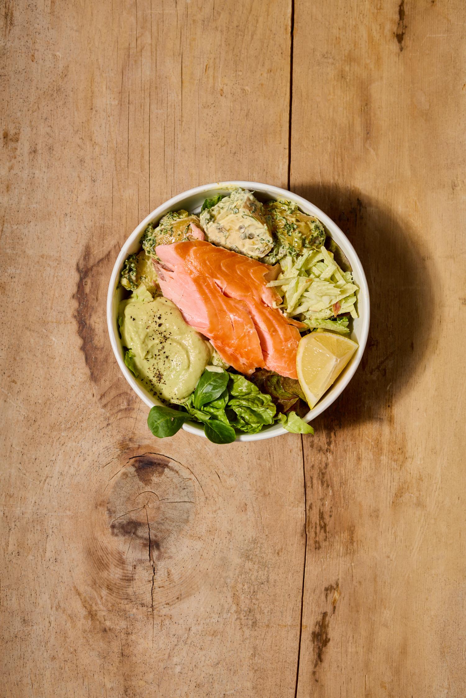 Hot Smoked Salmon Picnic