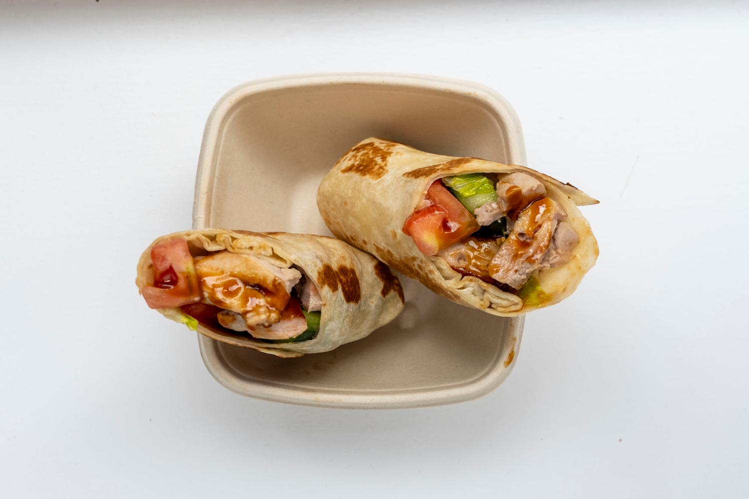 Mediterranean Kofte Wrap