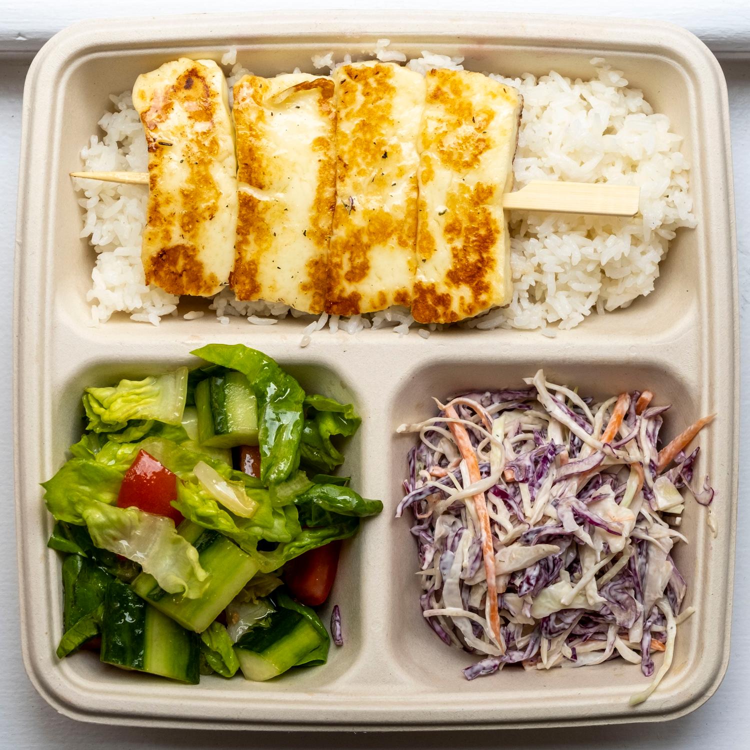 Grilled Halloumi Box
