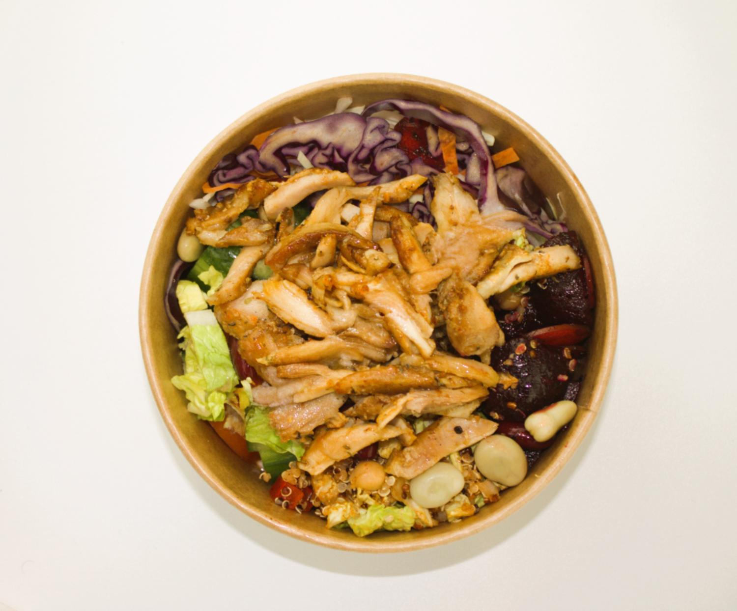 Chicken Shawarma Salad Bowl