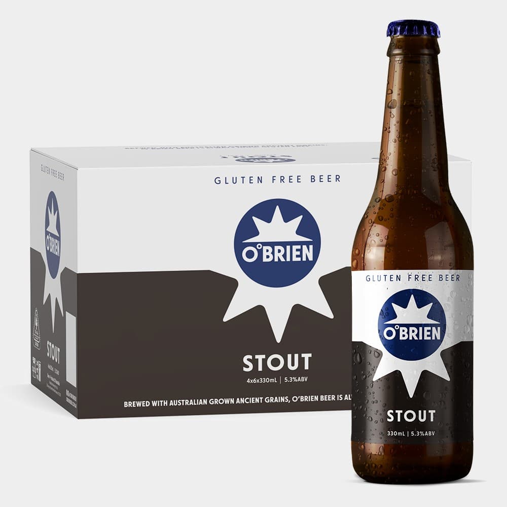 O'Brien Stout - 24 x 330ml Bottles