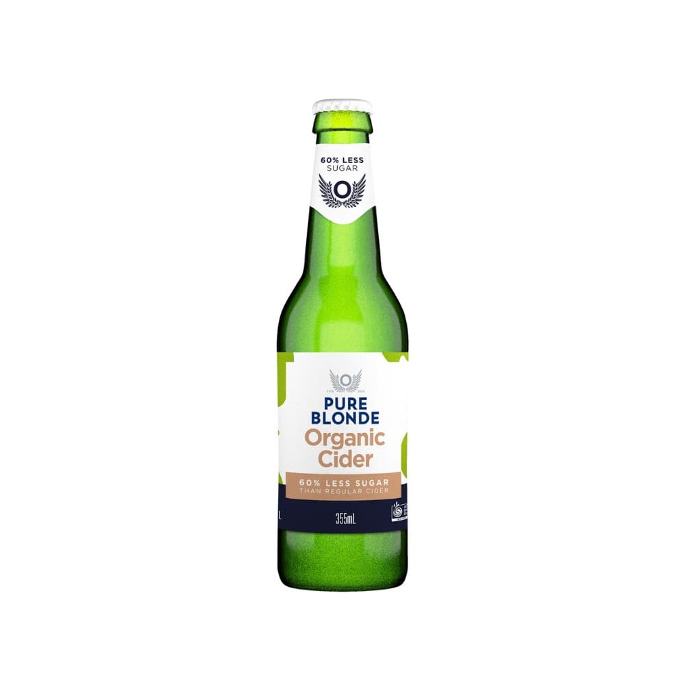 Pure Blonde Apple Crisp Cider - 24 x 355ml Bottles