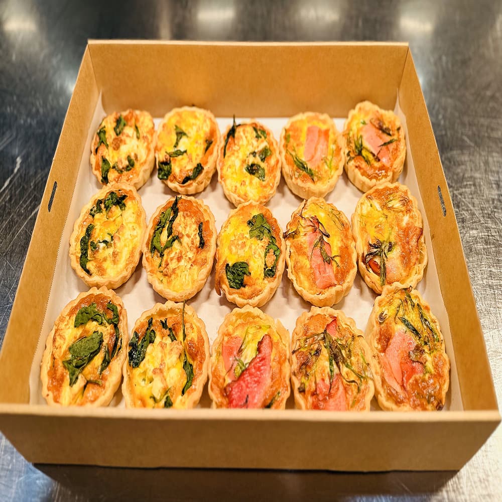 Freshly Baked Quiches