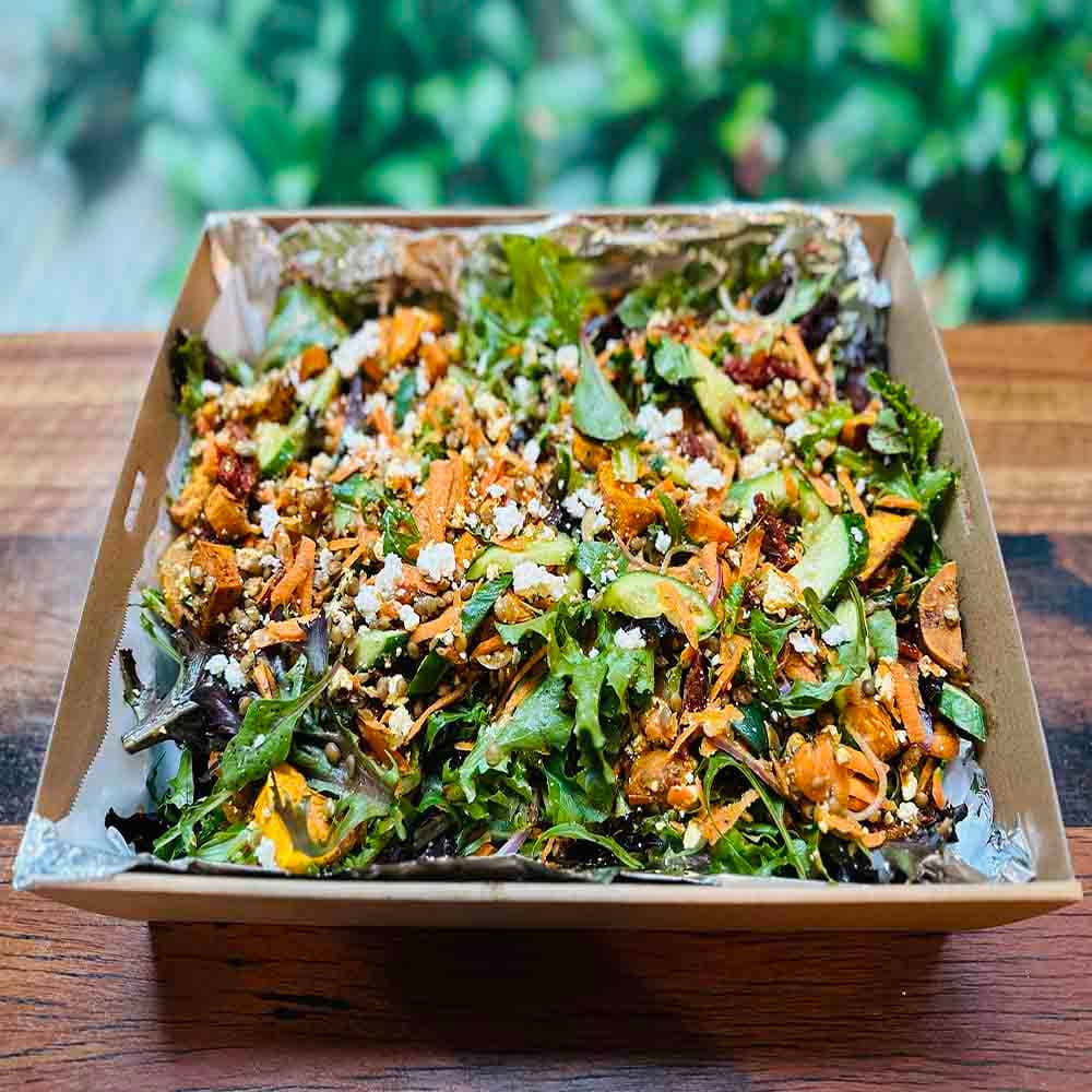 Sweet Potato Lentil Salad Box (Medium)