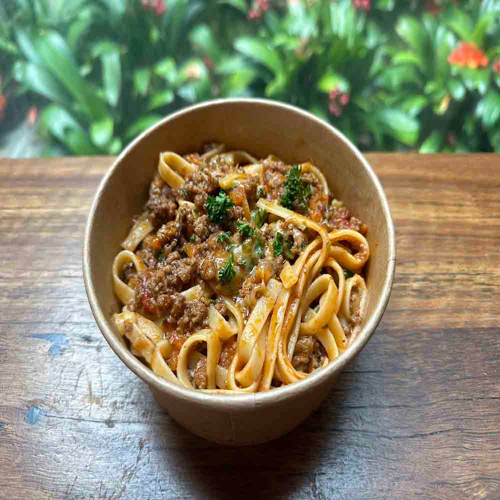Fettuccine Bolognese