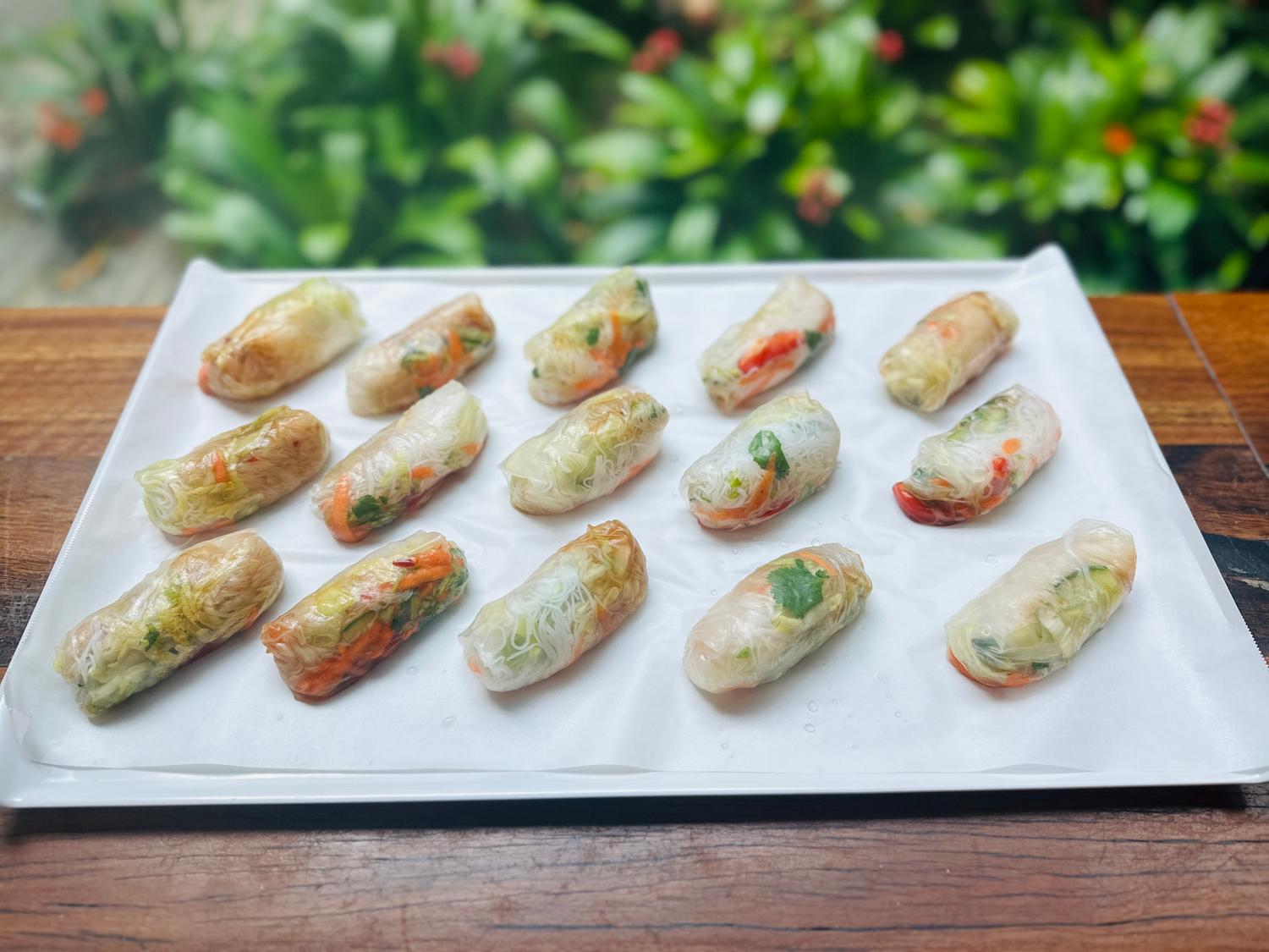 Prawn Rice Paper Rolls