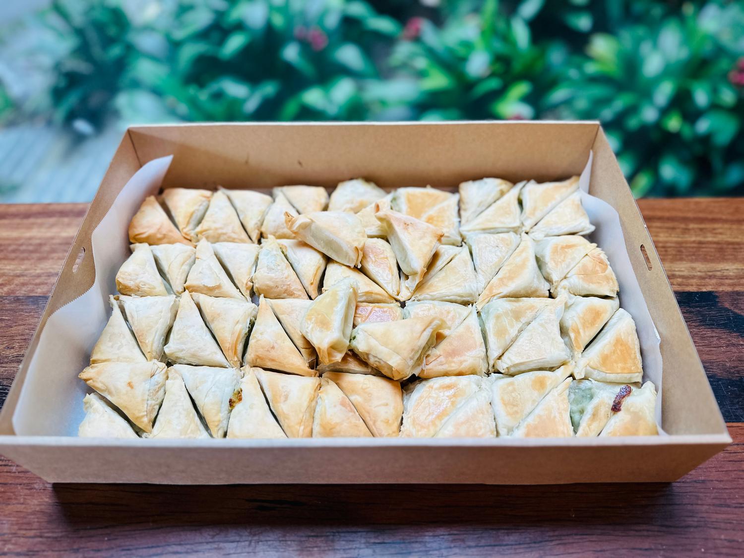 Spinach and Cheese Filo Pastries