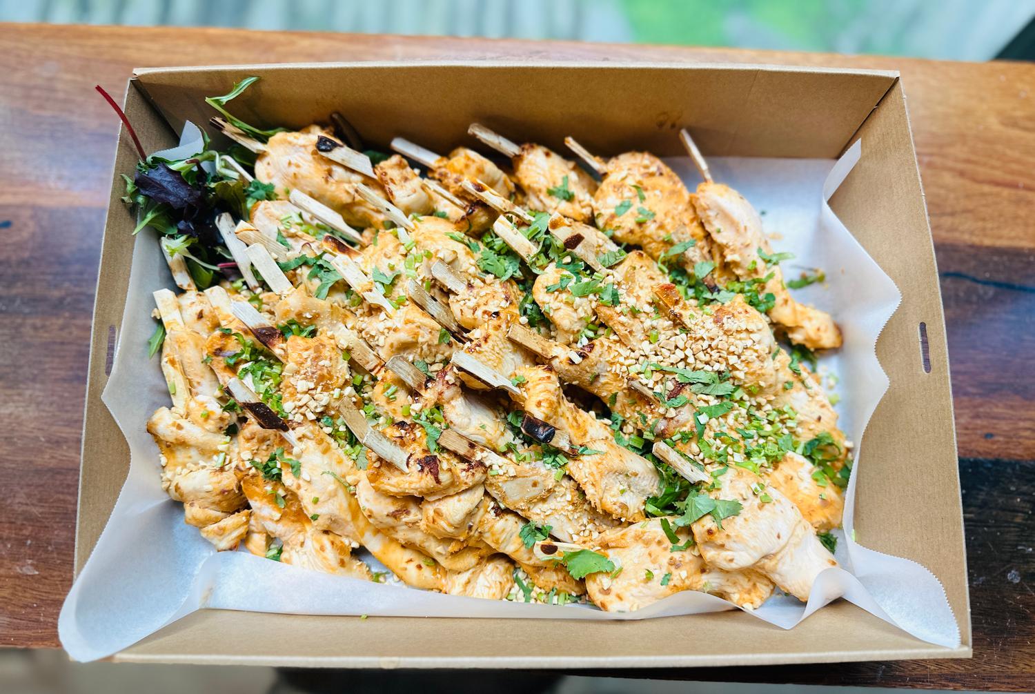Satay Chicken Skewers