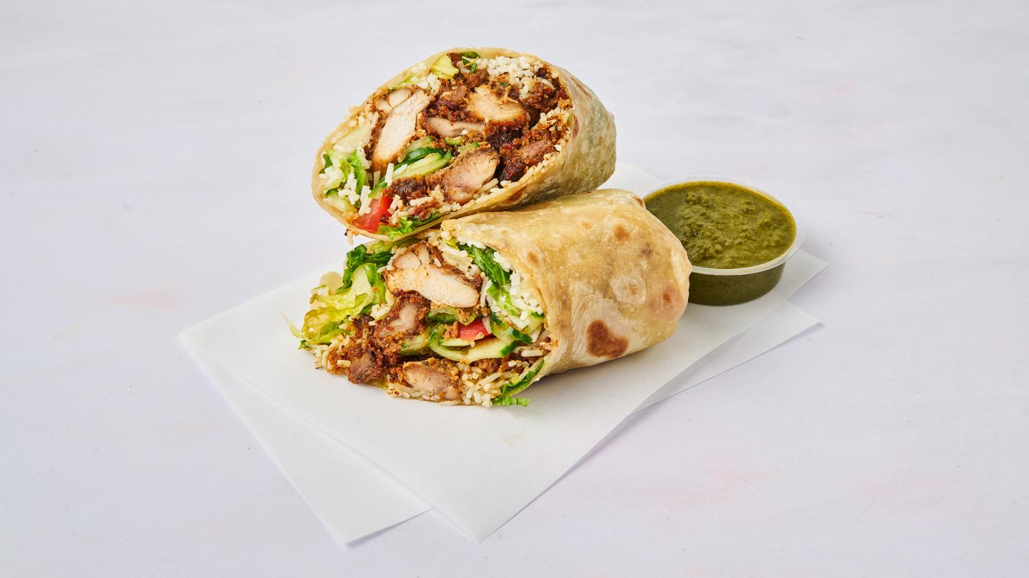 Crispy Fried Chicken Kati Roll