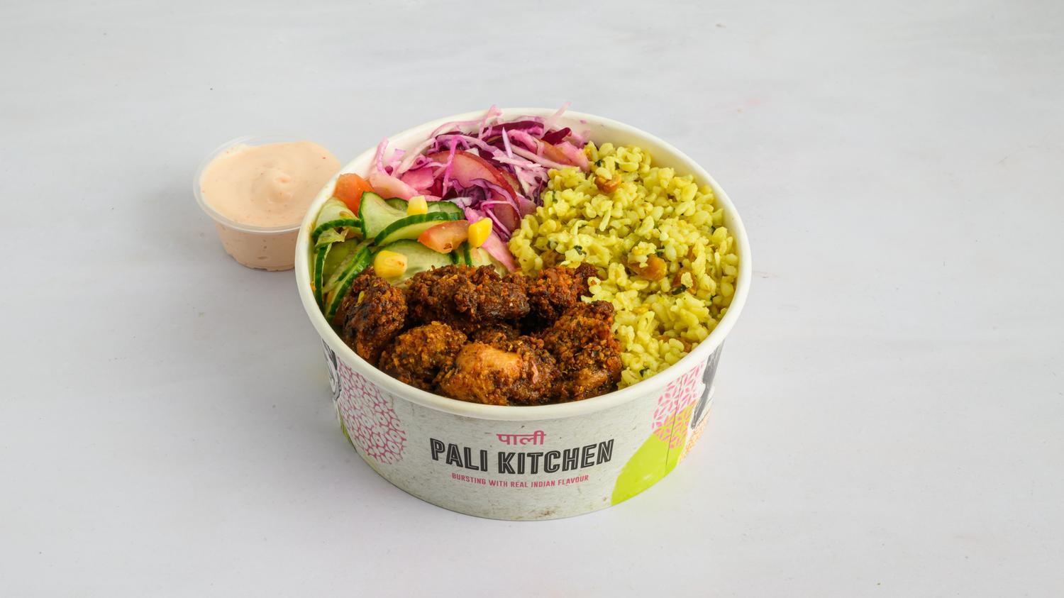 Crispy Fried Chicken Buddha Bowl