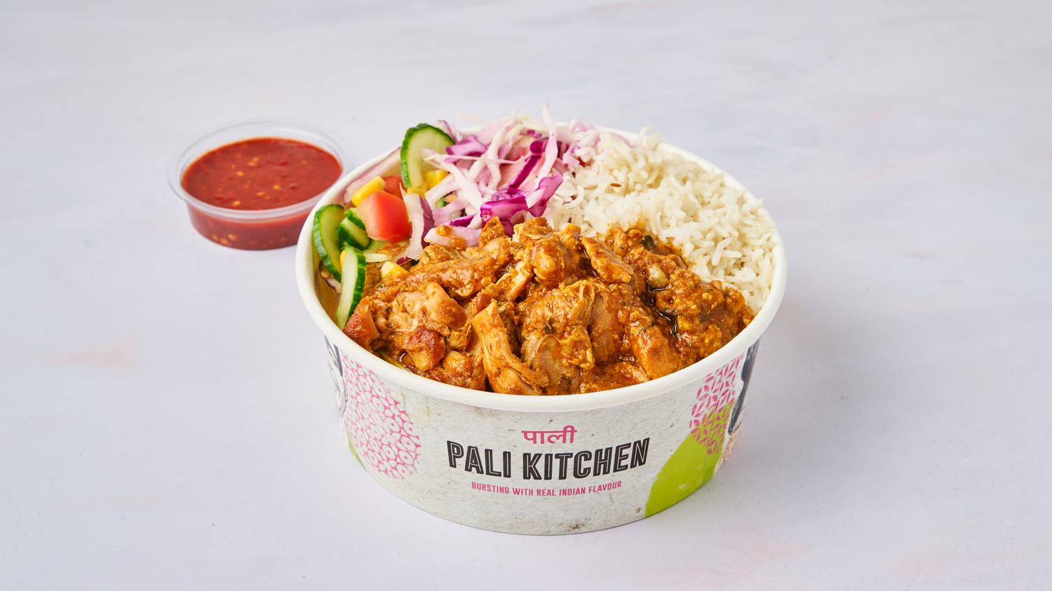 Spicy Bombay Chicken Curry Rice Bowl