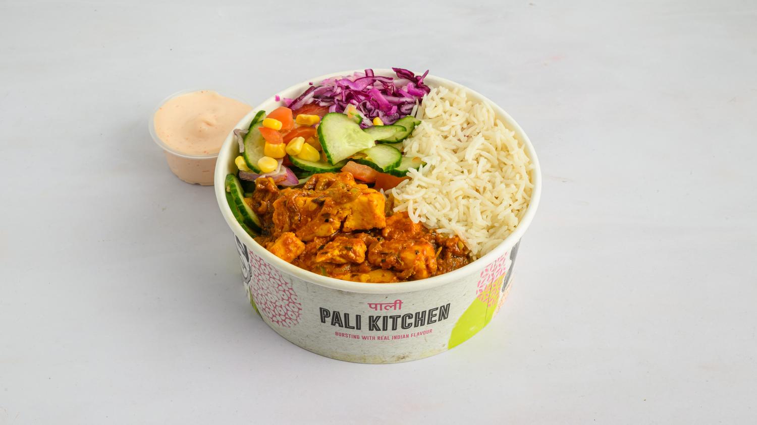 Tawa Paneer Tikka Rice Bowl