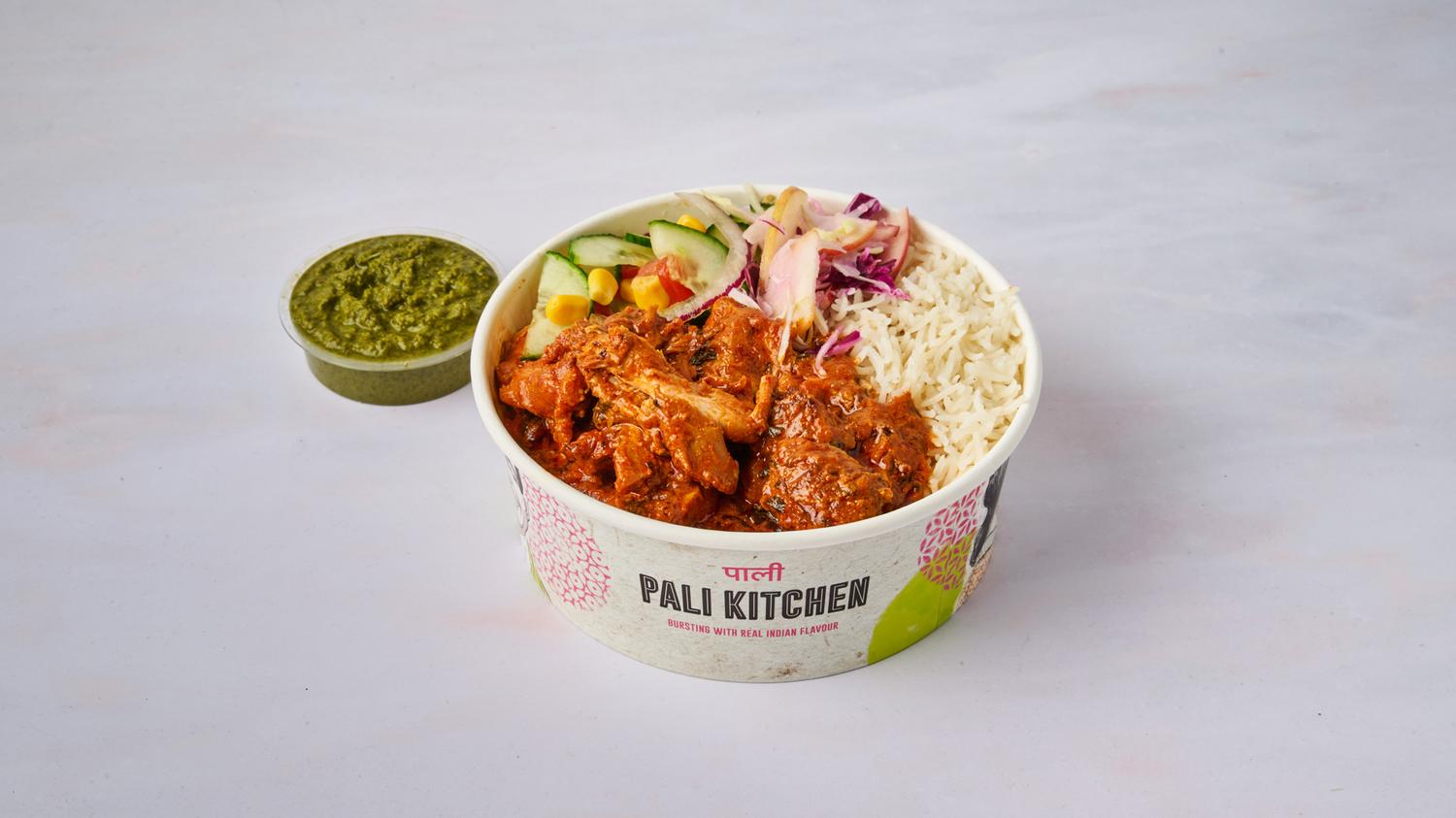 Butter Chicken Rice Bowl