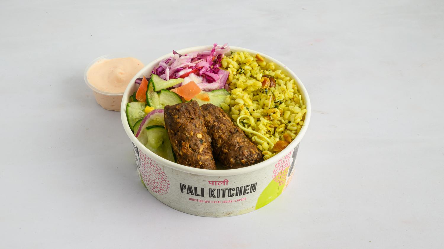 Lamb Sheekh Kebab Nourish Bowl