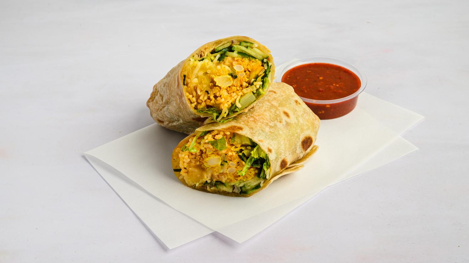 Cauliflower Kati Roll