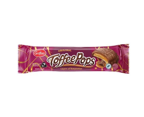 Griffins Toffee Pops Choc Biscuits Original 100g