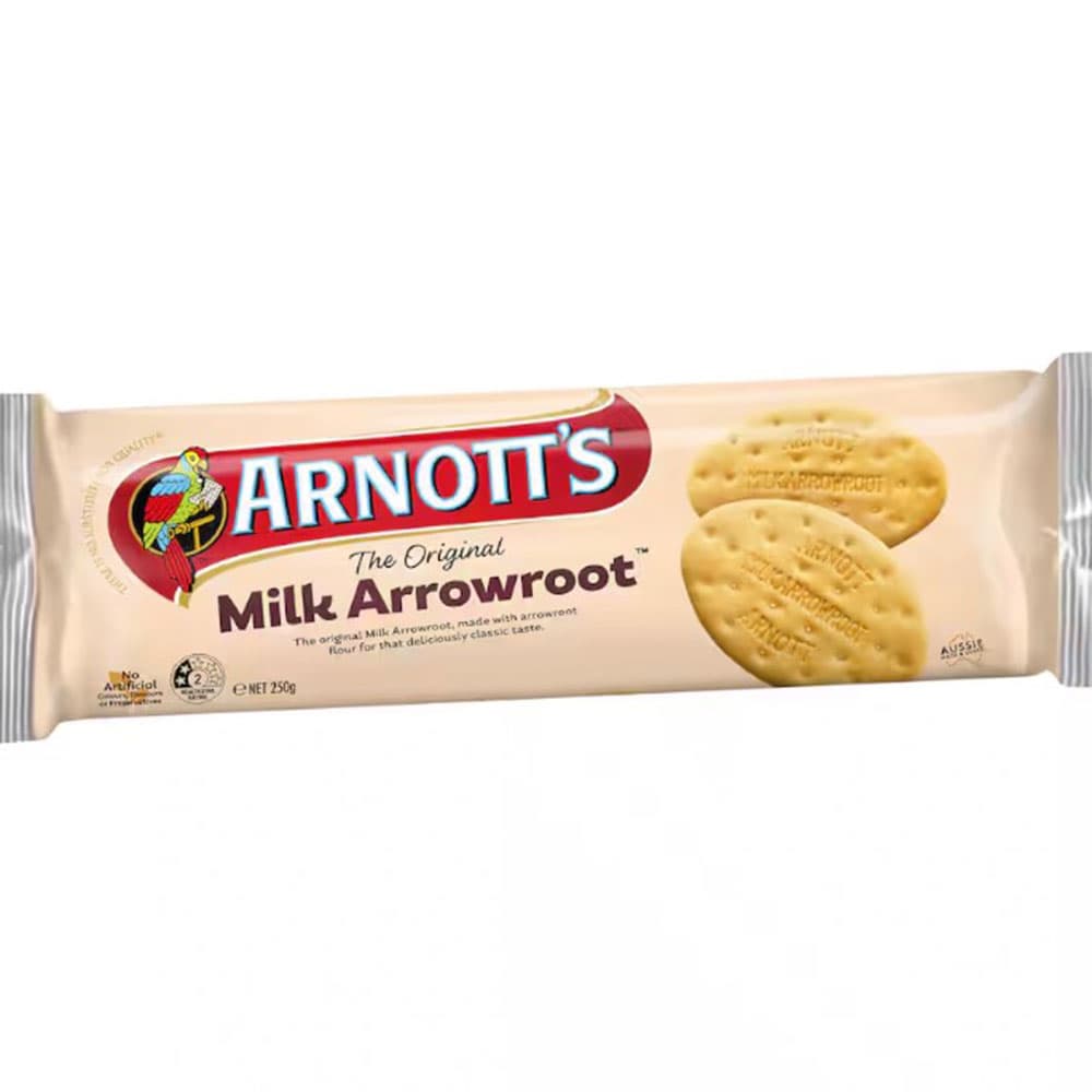 Arnotts Biscuits Milk Arrowroot 250g