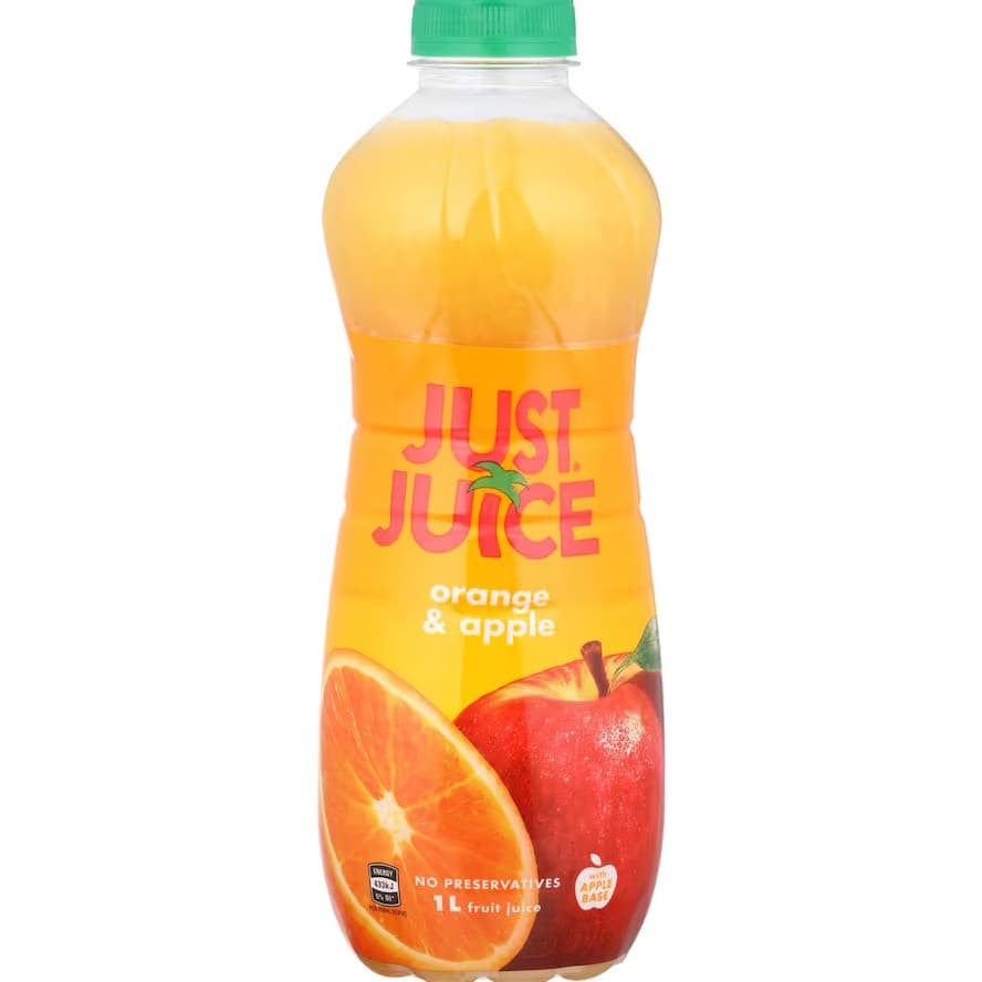 Just Juice Fruit Juice Orange & Apple 1L