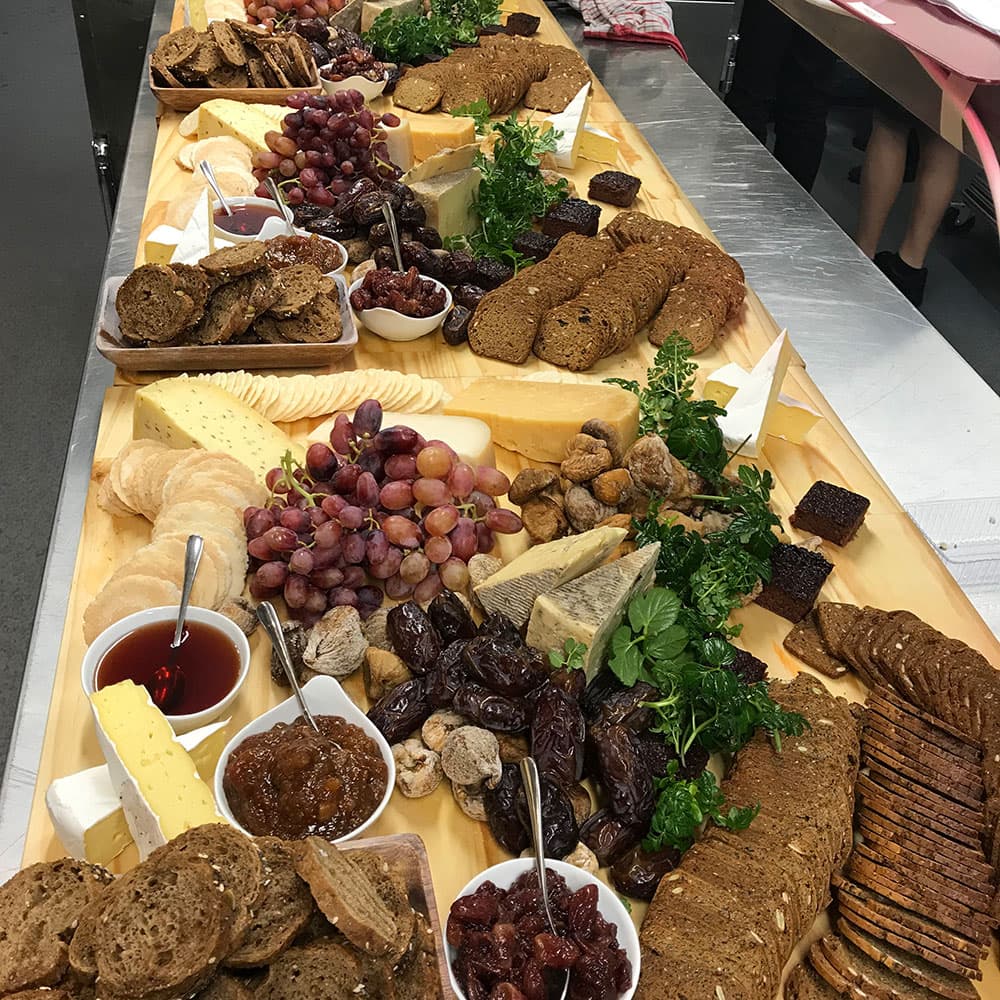 Hazel's Cheese and Fruit Platter