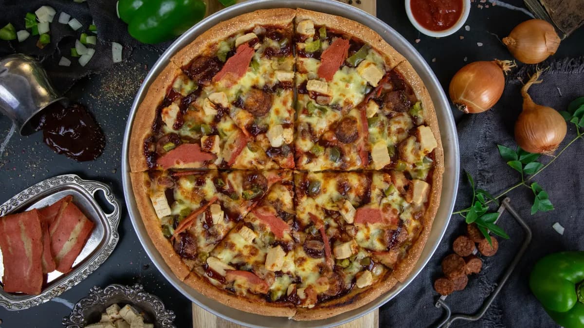 Veggie Mordor Pizza