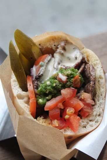 IN-A-PITA: Rib Eye Minute Steak